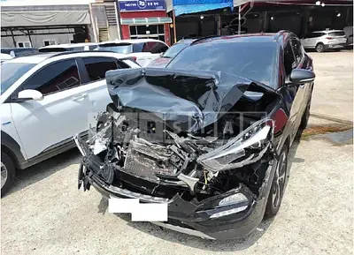 Photo 1 of 10: 2017 Hyundai Tucson — Korean insurance auction
