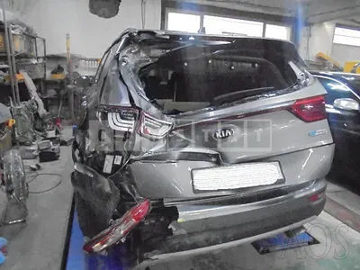 Photo 1 of 21: 2018 Kia Sportage, VIN KNAPN813BJK330865 — Korean insurance auction