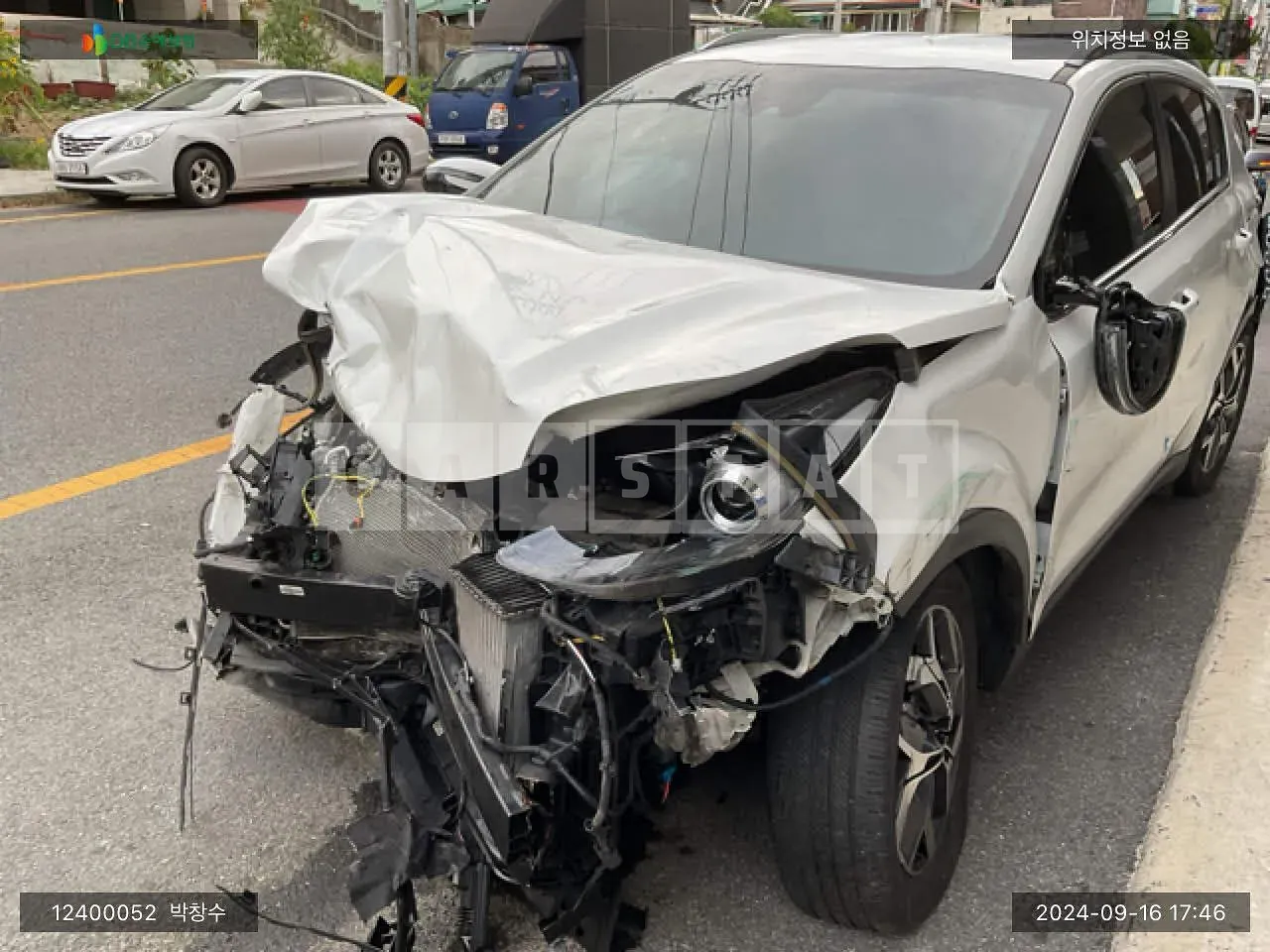 Photo 2 of 17: 2020 Kia Sportage, VIN KNAPN813BLK881858 — Korean insurance auction