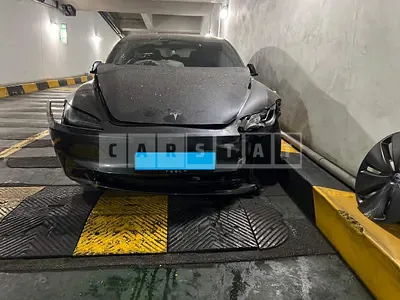 Photo 1 of 8: 2024 Tesla Model 3 Long Range, VIN LRW3E7EK0RC192224 — Korean insurance auction