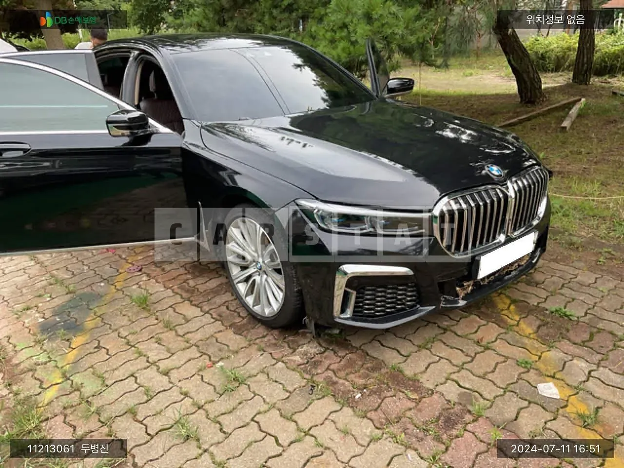 Photo 2 of 8: 2016 BMW 740Li xDrive, VIN WBA7E4108GGV04901 — Korean insurance auction