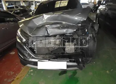 Photo 1 of 28: 2018 Hyundai Tucson, VIN KMHJ281ABJU525286 — Korean insurance auction