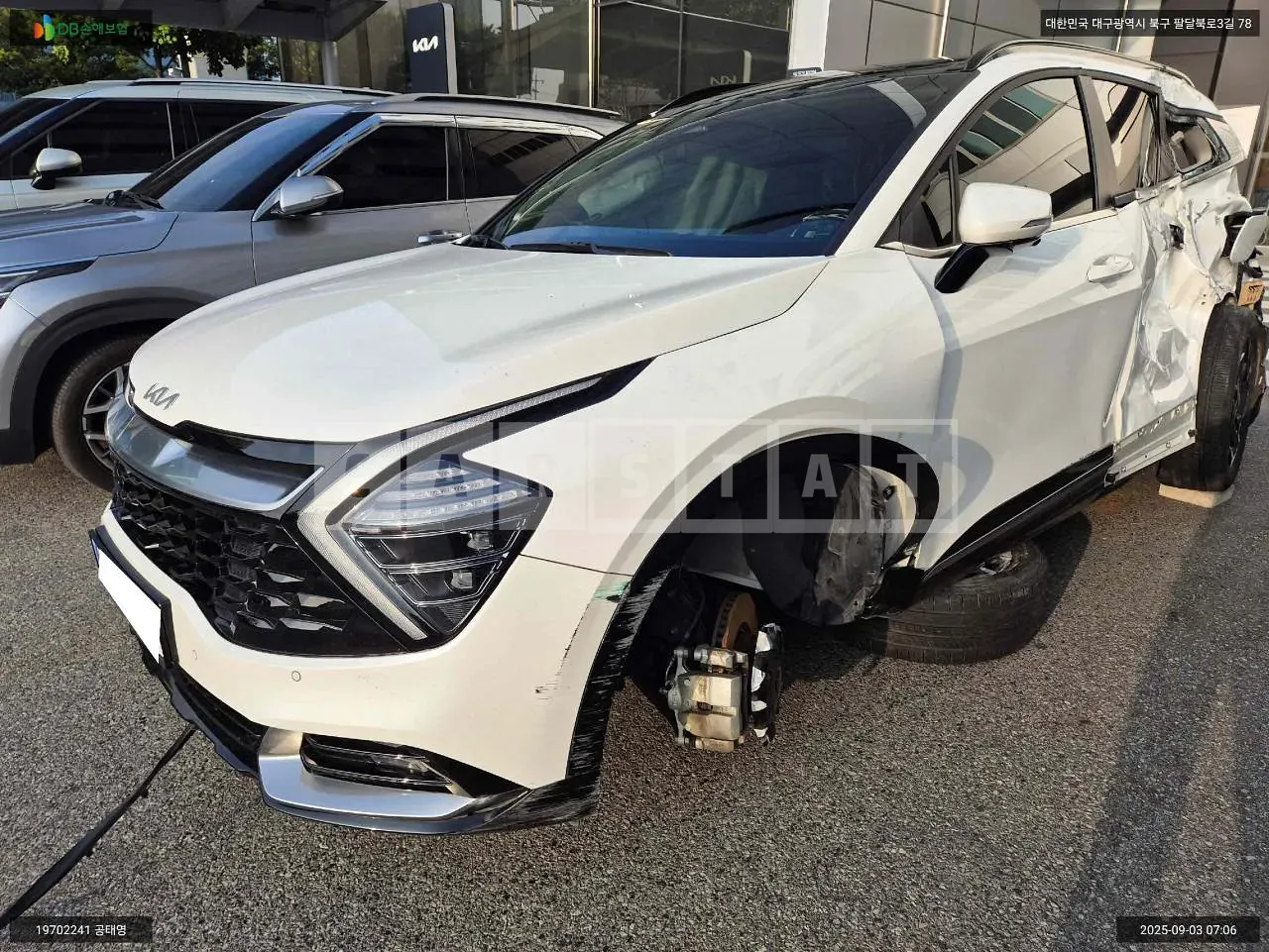 Photo 2 of 30: 2023 Kia Sportage, VIN KNAPV81BGPK146854 — Korean insurance auction