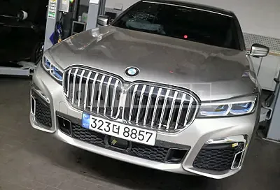 Photo 1 of 50: 2021 BMW 740Li xDrive, VIN WBA7T4103MCF56738 — Korean insurance auction