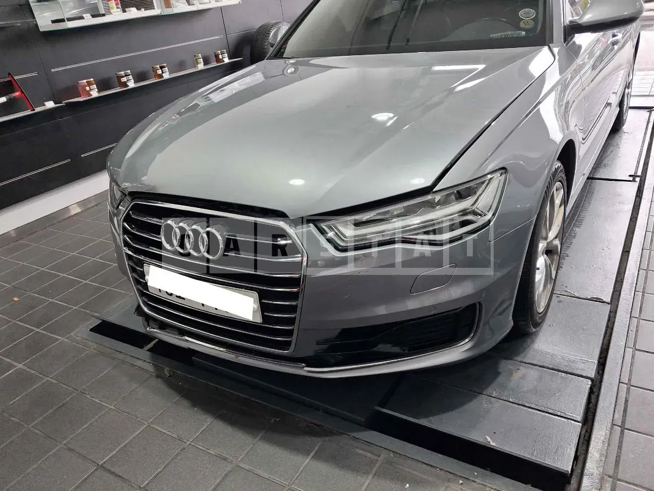 Photo 2 of 12: 2015 Audi A6 35 TDI, VIN WAUZZZ4G8GN019530 — Korean insurance auction