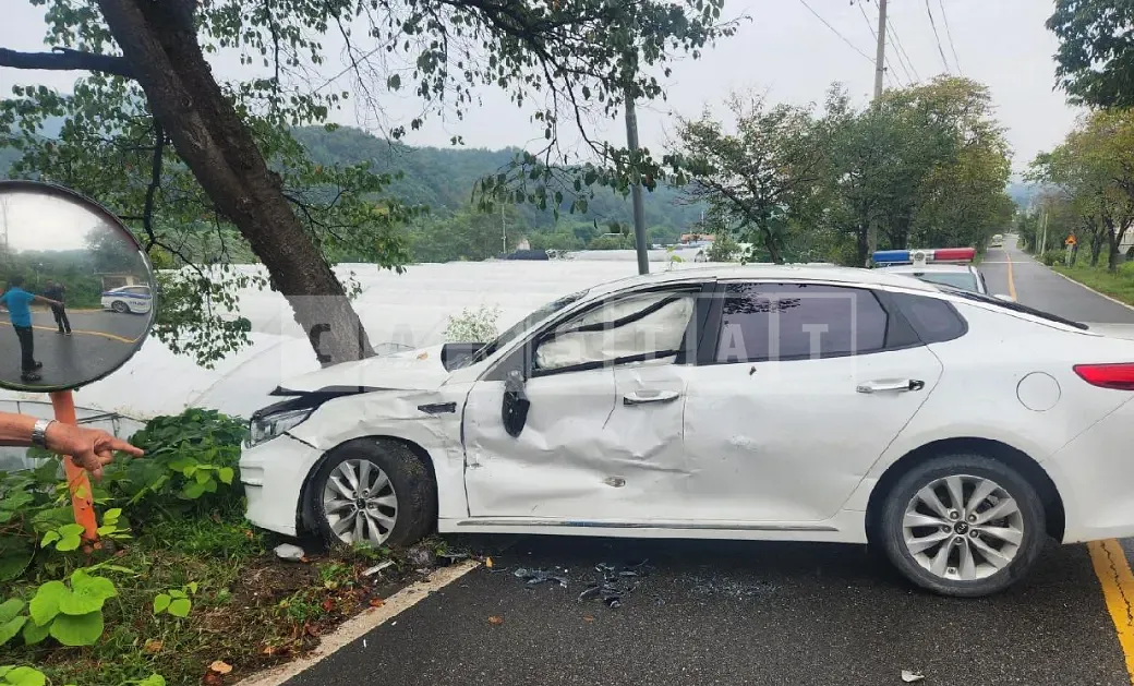 Photo 2 of 6: 2016 Kia K5, VIN KNAGX411BGA082107 — Korean insurance auction