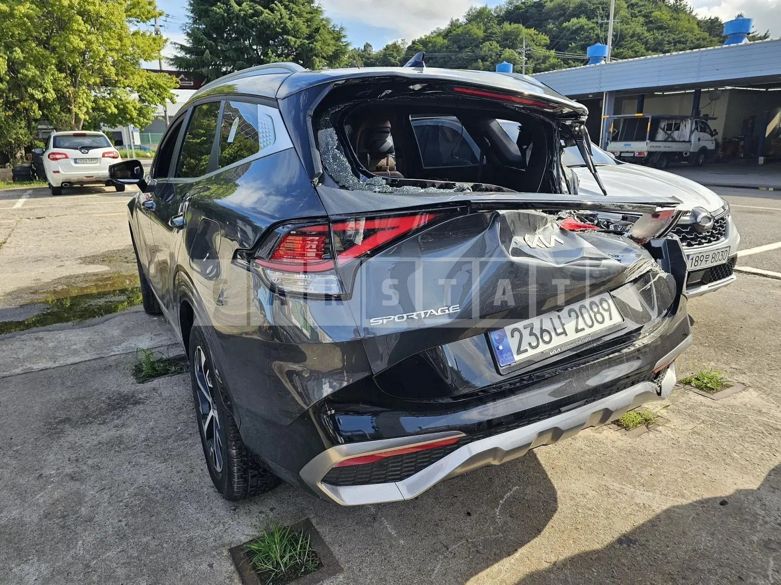 Photo 2 of 4: 2024 Kia Sportage 1.6 Hybrid, VIN KNAPX81GBRK149707 — Korean insurance auction
