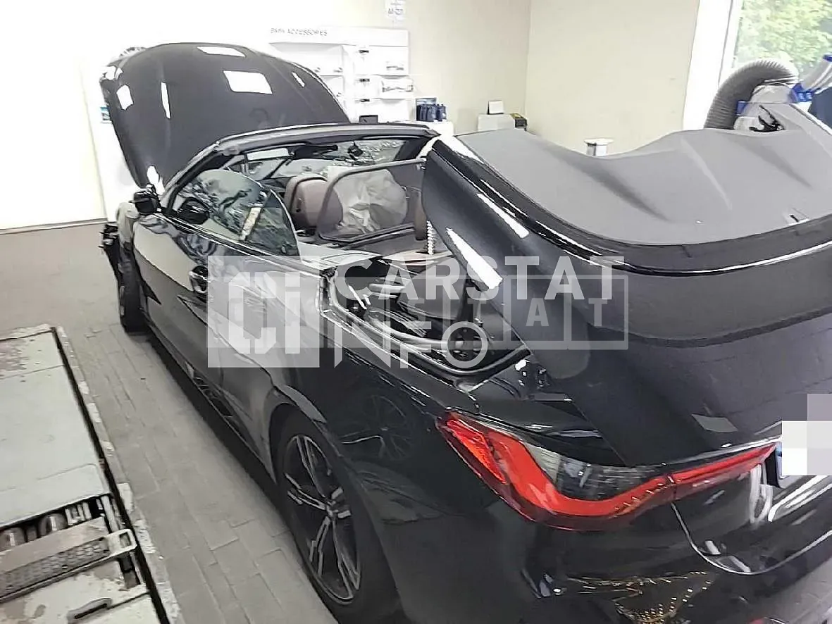Photo 2 of 25: 2021 BMW 420i Convertible, VIN WBA71AT00MCH24014 — Korean insurance auction