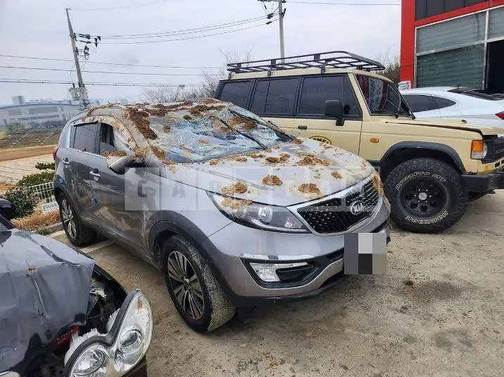 Photo 2 of 9: 2015 Kia Sportage R — Korean insurance auction