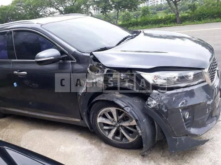 Photo 2 of 15: 2018 Kia Sorento 2.0, VIN KNAPG81ABKA501203 — Korean insurance auction