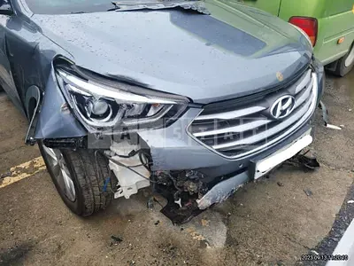 Photo 1 of 31: 2018 Hyundai Santa Fe, VIN KMHSW81UBJU845038 — Korean insurance auction