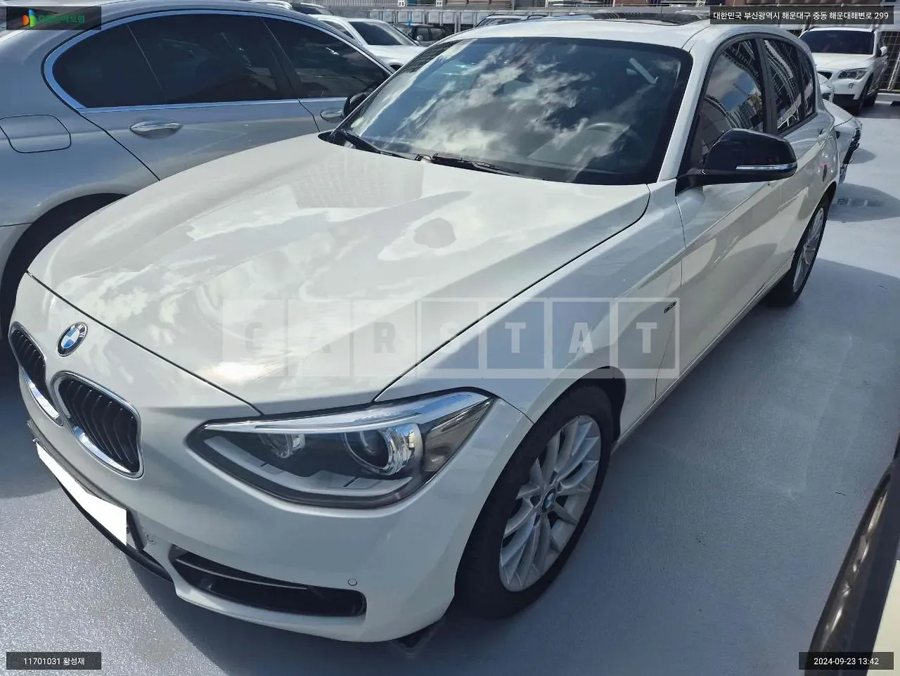 Photo 2 of 12: 2015 BMW 118d, VIN WBA1C1103FJ837924 — Korean insurance auction