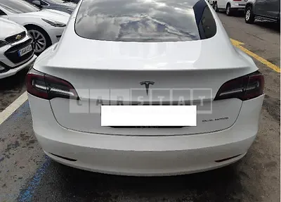 Photo 1 of 18: 2021 Tesla Model 3 Long Range, VIN 5YJ3E1EB8MF912302 — Korean insurance auction
