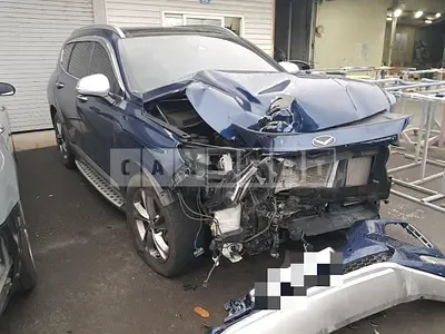 Photo 1 of 9: 2018 Hyundai Santa Fe TM 2.0, VIN KMHS581BBKU079646 — Korean insurance auction