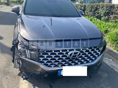 Photo 1 of 23: 2023 Hyundai Santa Fe, VIN KMHS381LGPU466549 — Korean insurance auction