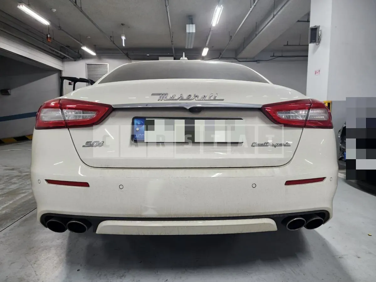 Photo 2 of 5: 2018 Maserati Quattroporte 350, VIN ZAM56XPG5J1287682 — Korean insurance auction