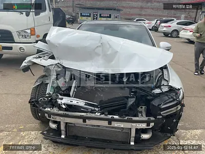 Photo 1 of 23: 2022 Genesis G70, VIN KMTG341ABNU105466 — Korean insurance auction