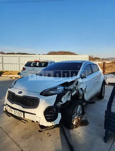Photo 1 of 13: 2018 Kia Sportage, VIN KNAPL813DJK371348 — Korean insurance auction