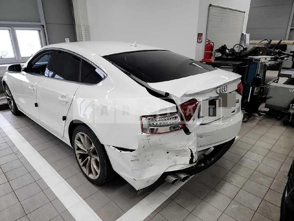Photo 2 of 14: 2015 Audi A5 Sportback 35 TDI Quattr, VIN WAUZZZ8T9GA003559 — Korean insurance auction