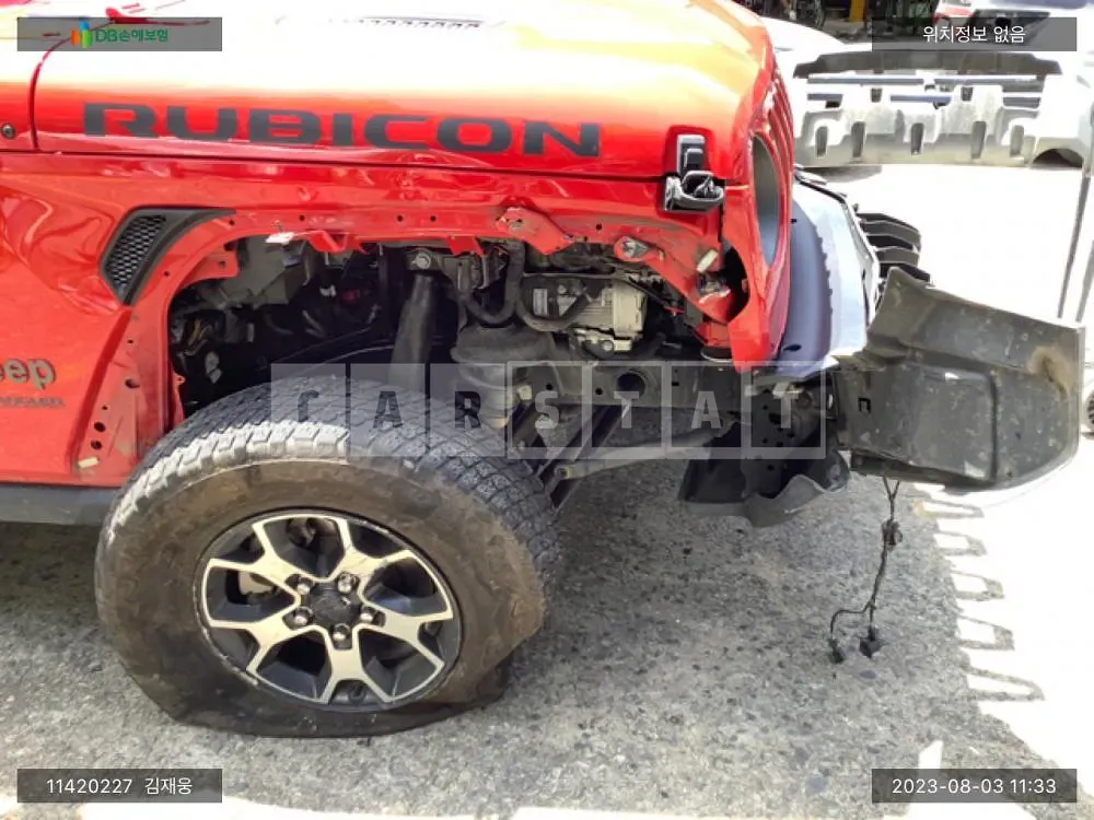 Photo 2 of 11: 2019 Jeep Zip Wrangler Rubicon, VIN 1C4HJXFN9KW653650 — Korean insurance auction