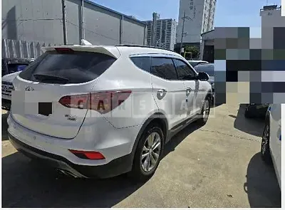 Photo 1 of 8: 2016 Hyundai Santa Fe DM 4WD — Korean insurance auction
