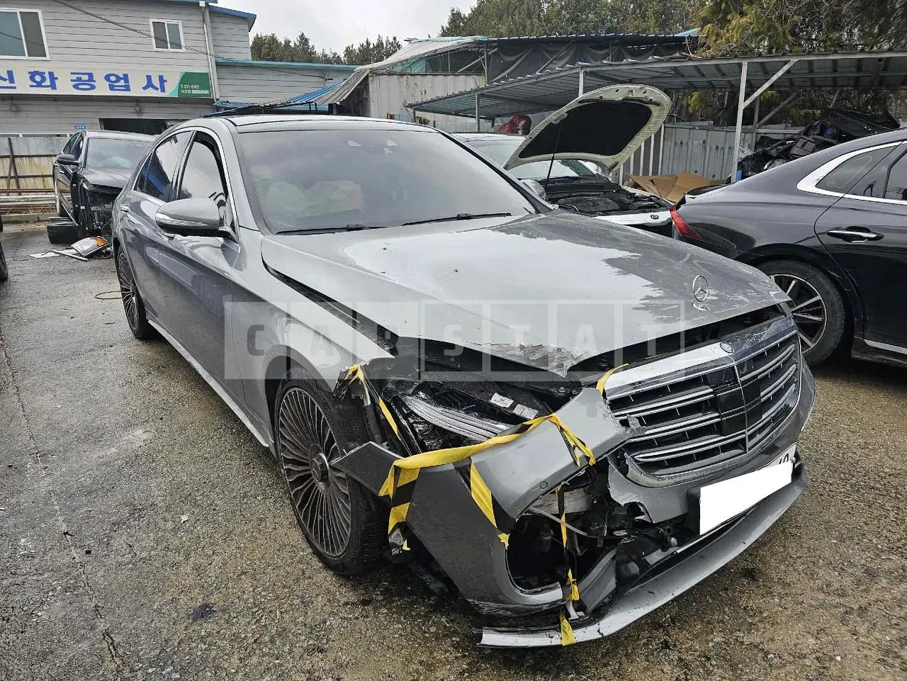 Photo 2 of 8: 2015 Mercedes-Benz S350 BlueTec 4Matic L, VIN WDDUG3DB6FA166185 — Korean insurance auction