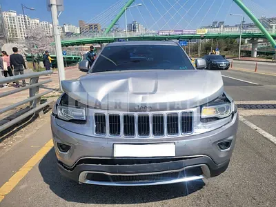 Photo 1 of 12: 2015 Jeep Straw Grand Cherokee, VIN 1C4RJFBM4FC776940 — Korean insurance auction