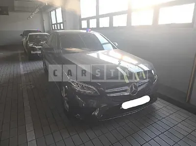 Photo 1 of 6: 2020 Mercedes-Benz C 200, VIN W1KWF8AB9LR567532 — Korean insurance auction