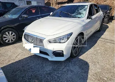 Photo 1 of 38: 2016 Infiniti Q50 2.2d, VIN JNKDV71E6GM550584 — Korean insurance auction