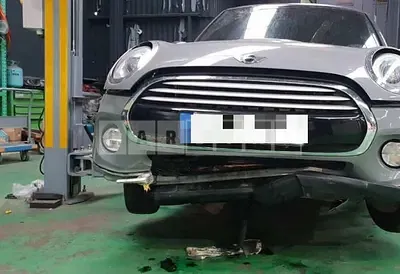 Photo 1 of 8: 2015 MINI Cooper D Five Door, VIN WMWXT3106F2B73976 — Korean insurance auction