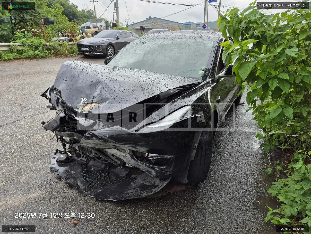 Photo 2 of 13: 2020 Tesla Model 3 Long Range, VIN 5YJ3E1EB1LF695285 — Korean insurance auction