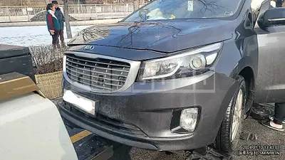 Photo 1 of 8: 2016 Kia Carnival, VIN KNHMF37ABGS170511 — Korean insurance auction