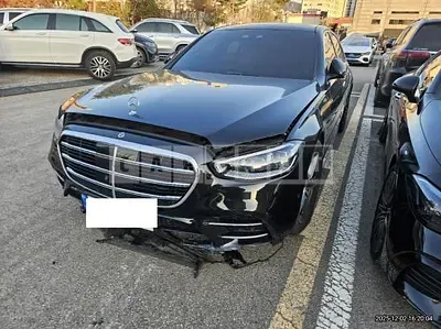 Photo 1 of 11: 2022 Mercedes-Benz S400d 4Matic — Korean insurance auction