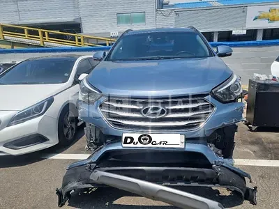 Photo 1 of 11: 2016 Hyundai Santa Fe, VIN KMHSW81UBGU537728 — Korean insurance auction