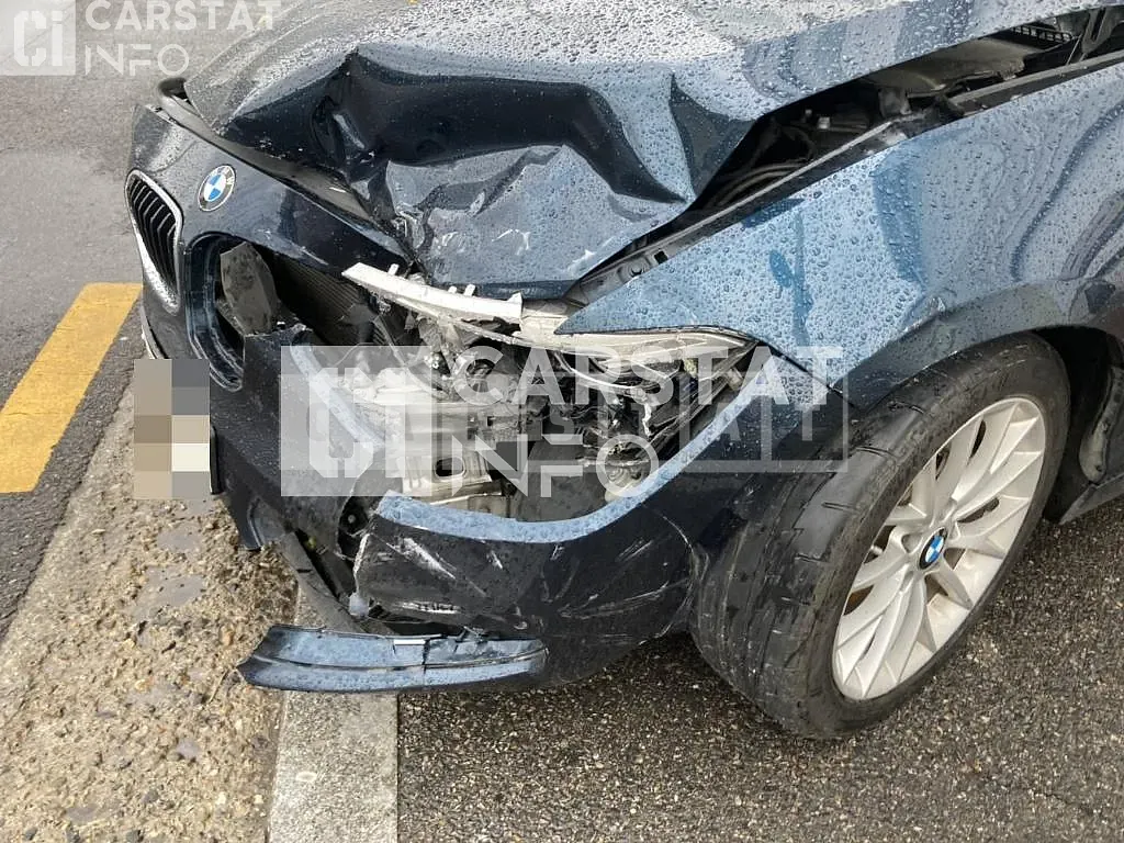 Photo 2 of 5: 2015 BMW 118d, VIN WBA1C1108FJ840060 — Korean insurance auction