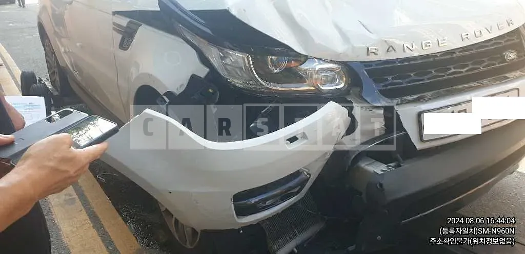 Photo 2 of 8: 2015 Land Rover Range Rover Sports — Korean insurance auction