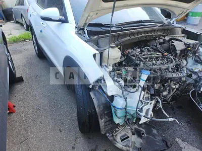 Photo 1 of 16: 2019 Hyundai Tucson TL, VIN KMHJ381ABLU158191 — Korean insurance auction