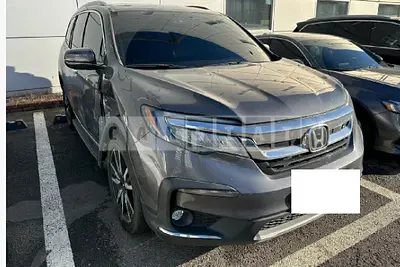 Photo 1 of 26: 2019 Honda Pilot, VIN 5FNYF6800KB200742 — Korean insurance auction