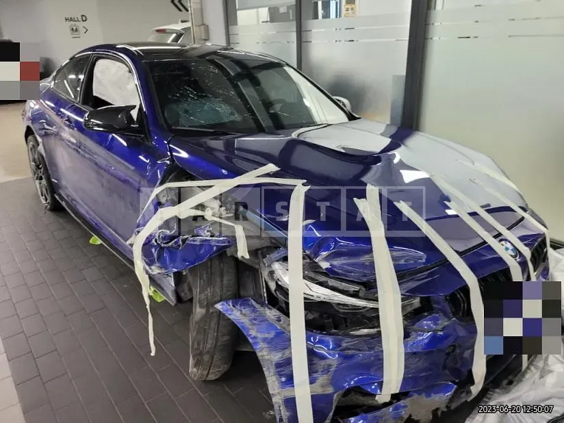 Photo 2 of 20: 2020 BMW M4 Coupe Competition Packa, VIN WBS4Y9102LFJ36945 — Korean insurance auction