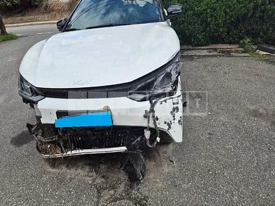 Photo 1 of 21: 2023 Kia EV6, VIN KNAC381AFPA604811 — Korean insurance auction