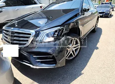 Photo 1 of 23: 2020 Mercedes-Benz S350d 4Matic, VIN W1KUF2BB8LA573274 — Korean insurance auction