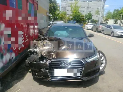 Photo 1 of 38: 2018 Audi A6 35 TDI quattro, VIN WAUZZZ4G2JN070741 — Korean insurance auction