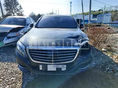 Photo 1 of 19: 2015 Mercedes-Benz S400 4Matic L, VIN WDDUG6HB4FA141894 — Korean insurance auction