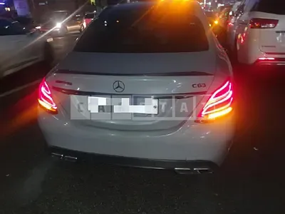 Photo 1 of 39: 2018 Mercedes-Benz AMG C63, VIN WDDWF8GB5JF635332 — Korean insurance auction