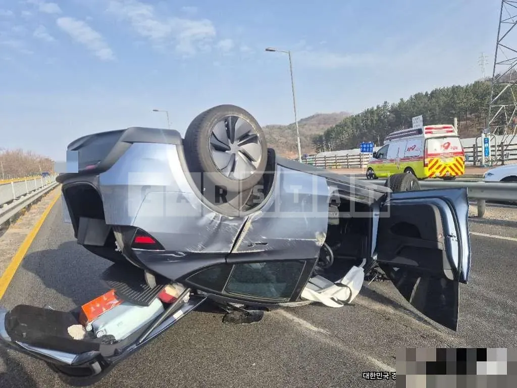 Photo 2 of 13: 2025 Tesla Model Y Long Range — Korean insurance auction