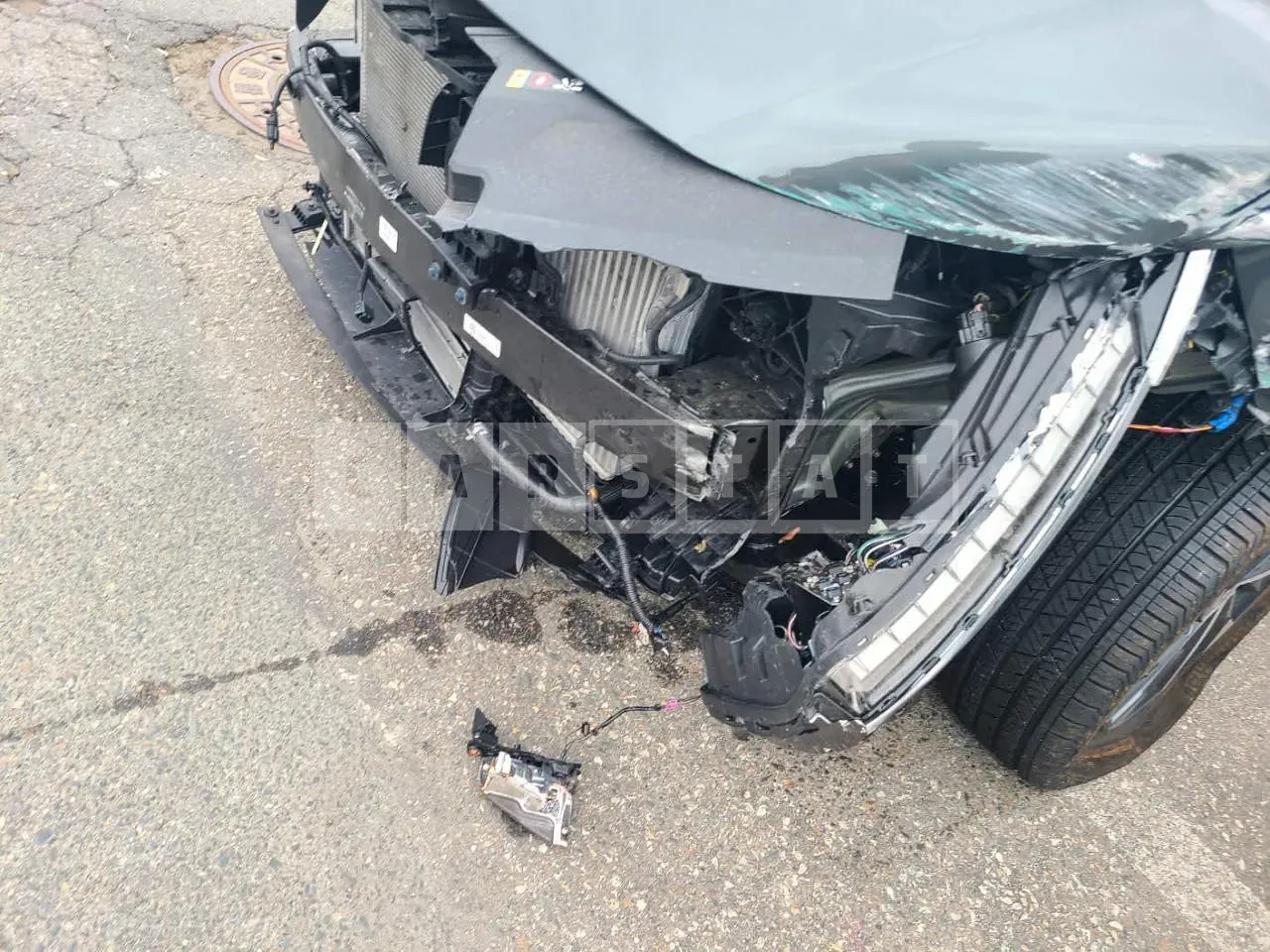 Photo 2 of 25: 2023 Hyundai Tucson Hybrid, VIN KMHJE811BPU124960 — Korean insurance auction