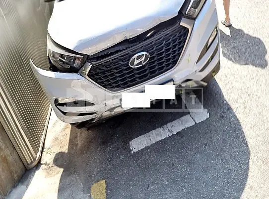 Photo 2 of 11: 2017 Hyundai Tucson, VIN KMHJ3815GHU244609 — Korean insurance auction