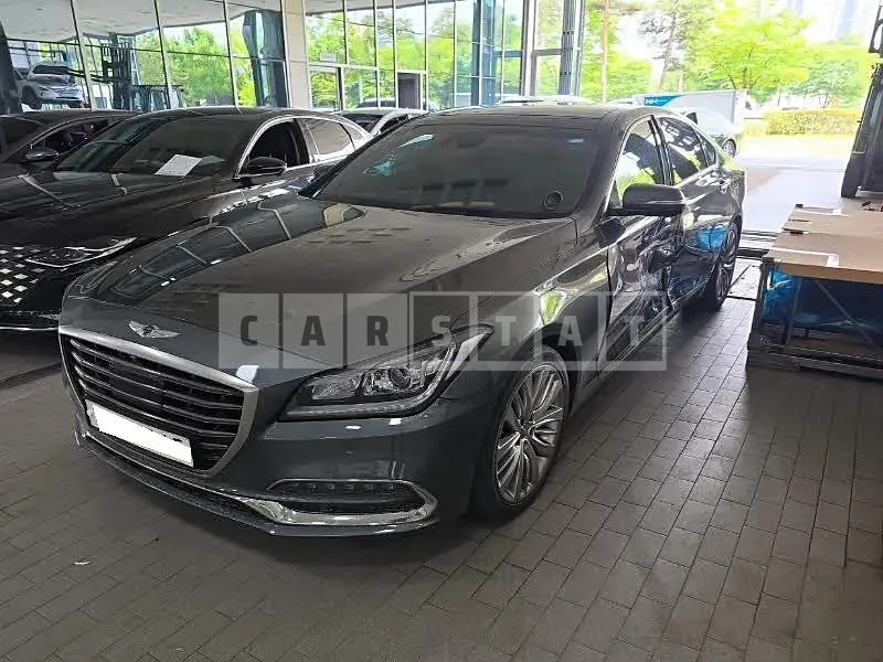 Photo 2 of 16: 2017 Hyundai Genesis G80, VIN KMHGM41DDJU247685 — Korean insurance auction