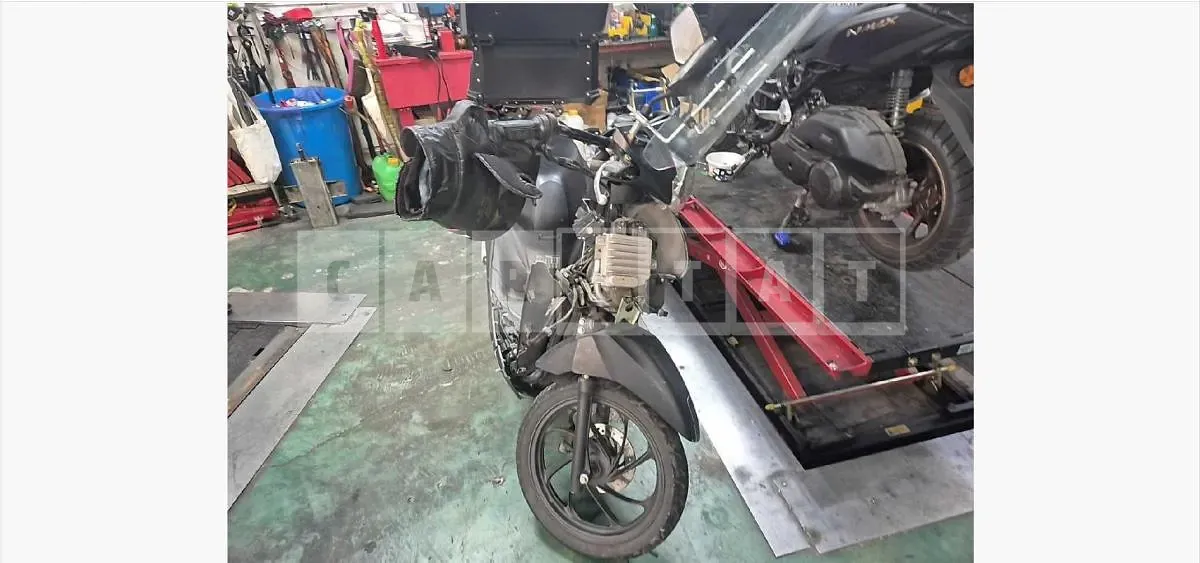 Photo 2 of 8: 2021 Honda (Two-Wheel) NSC110 — Korean insurance auction