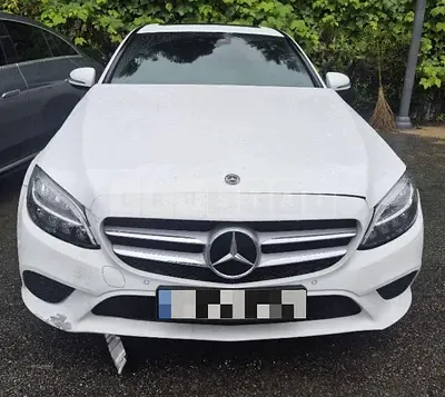 Photo 1 of 10: 2020 Mercedes-Benz C220 d 4Matic — Korean insurance auction